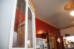 Foyer ticket booth