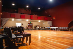 Main hall (facing towards cafe)