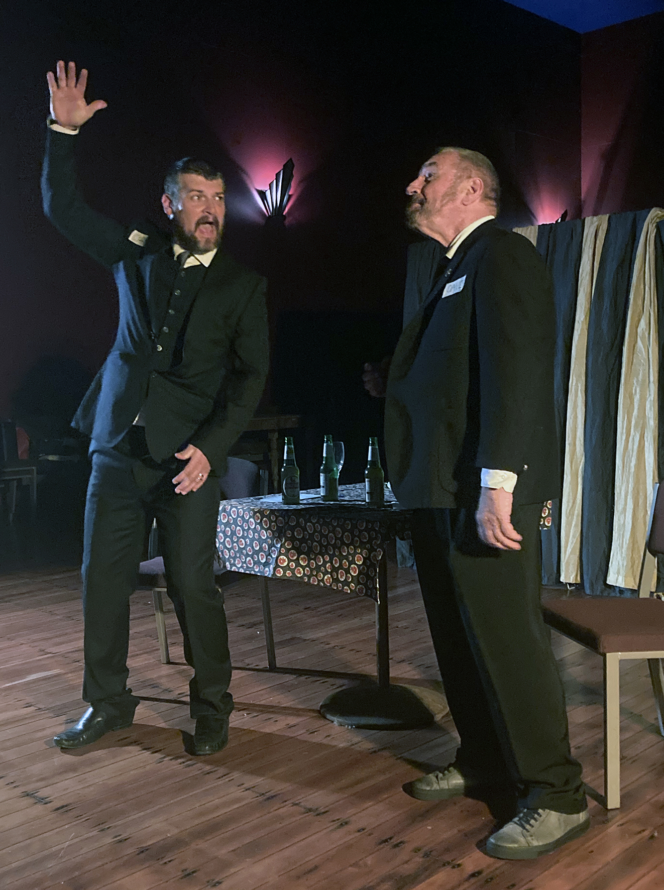 'The Reunion' - Adam McRae-Price, Trevor Johns. Photo credit: Frances O'Brien