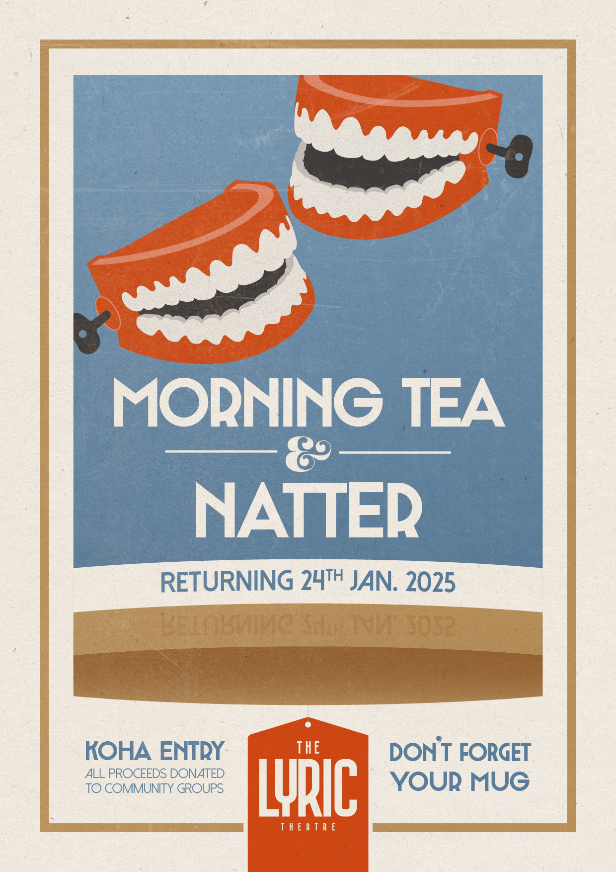 Tea and Natter returning 2025 Tea and Natter returning 2025